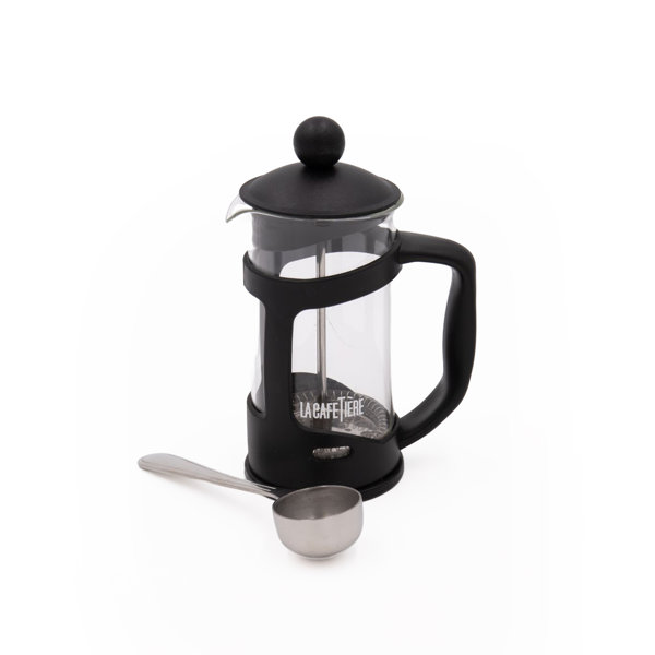 La Cafetière Dubbelwandige Espresso Mokken - Set Van 2 - 70ml - Zwart Met Gouden Binnenkant